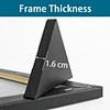 Triangular MDF canvas frame